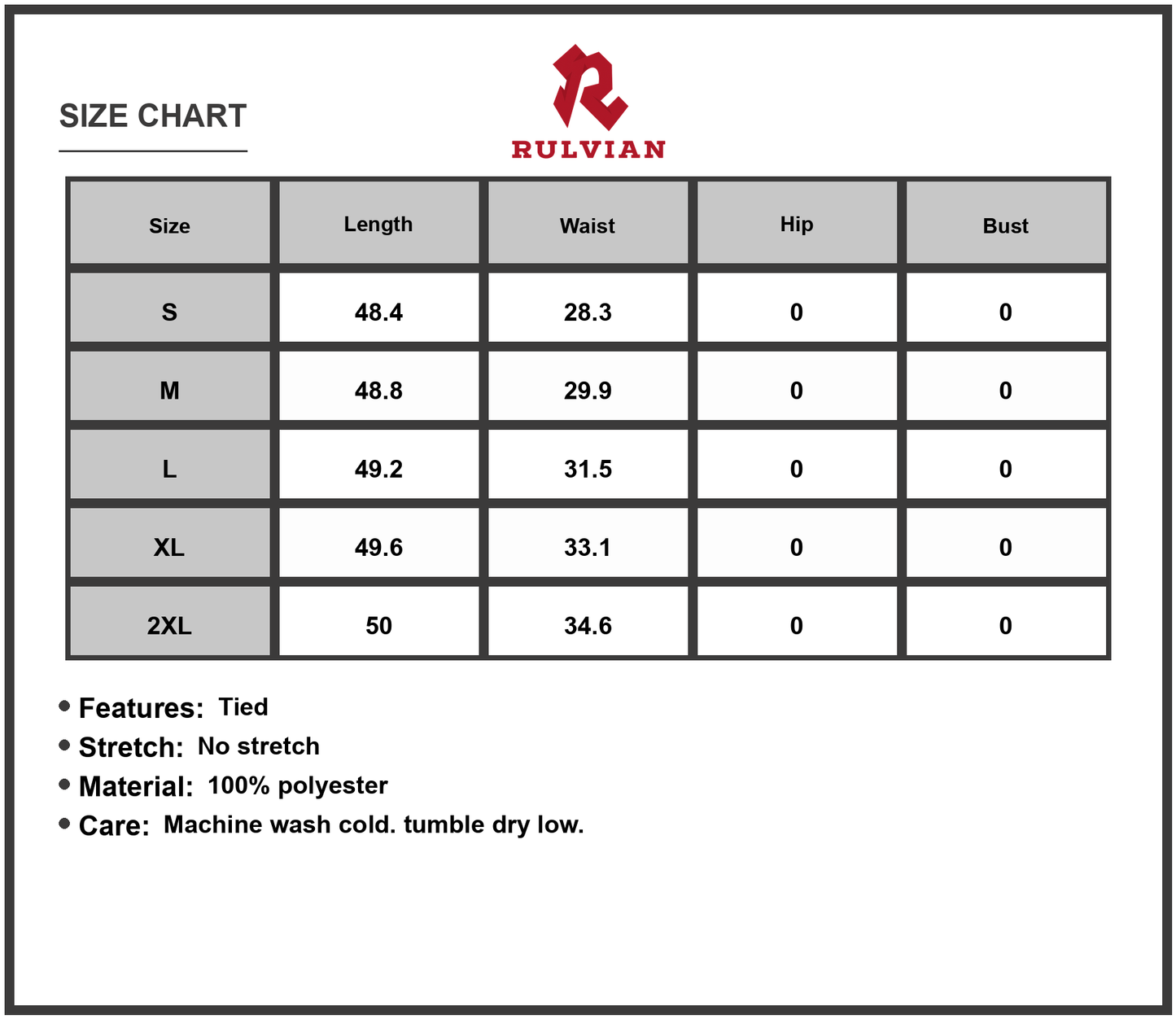 Size Chart - Women's Tied Back Printed Maxi Dress 100% polyester Lightweight Flowing Dress for Summer Boho Look Easy to wear