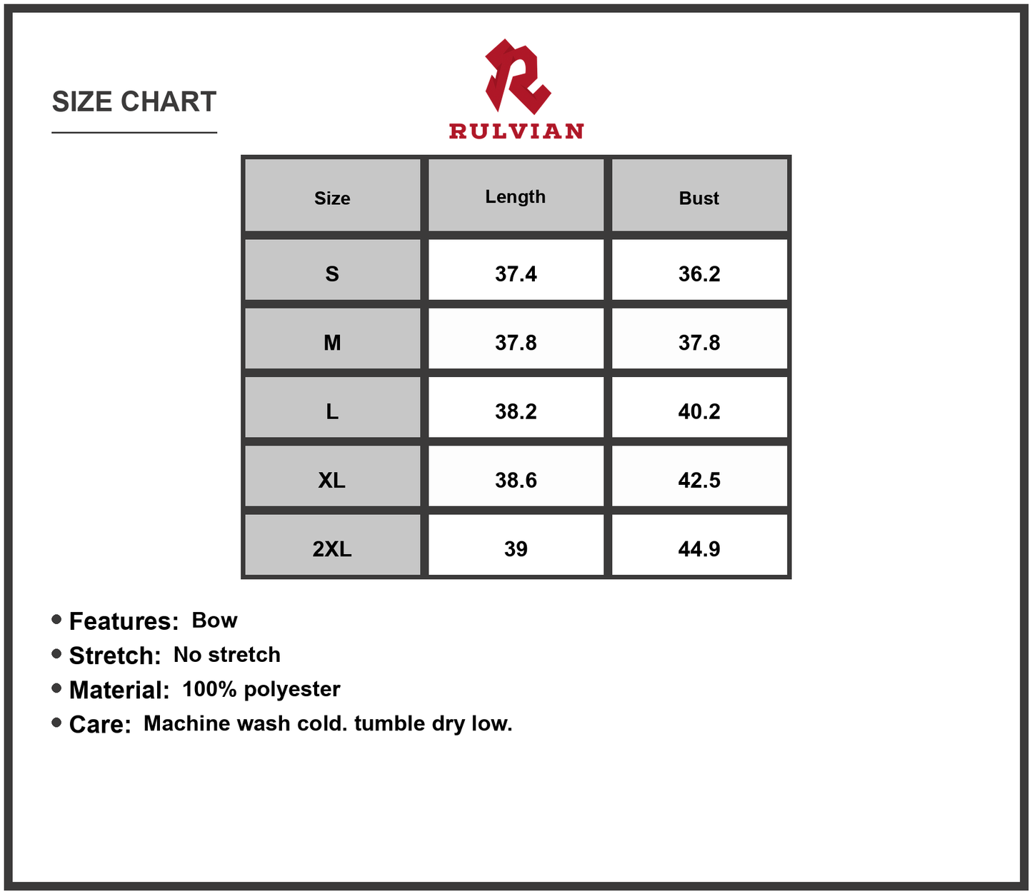 Size Chart - Women's Striped Round Neck Short Sleeve Casual Dress 100% Polyester Lightweight Everyday Comfortable Fit All Day Wear
