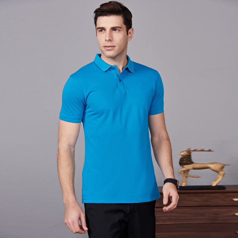 Size Chart - Classic Simple Short Sleeved Polo Shirt With Pique Mesh