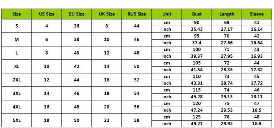 Size Chart - Solid color button V-neck fashion long-sleeved shirt