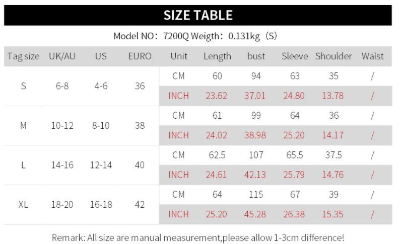 Size Chart - Temperament V-neck Hollow Lace Long-sleeved Shirt Women
