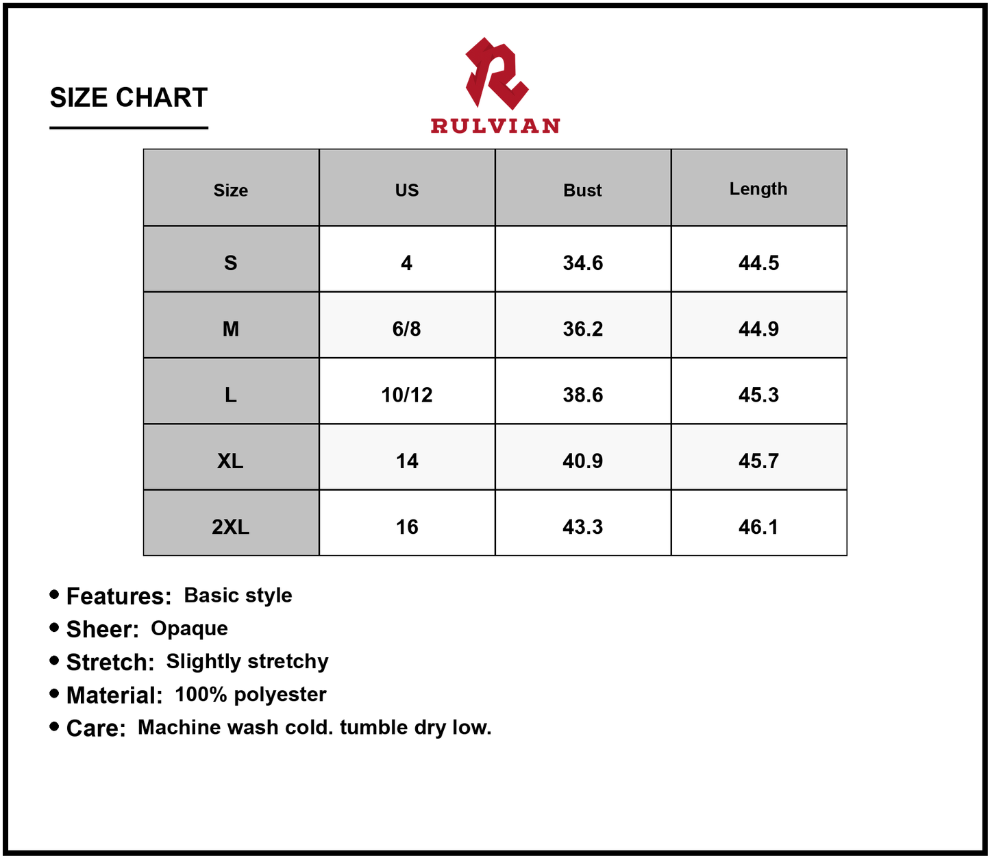 Size Chart - Women's Contrast Striped V Neck Short Sleeve Midi Dress featuring 100% Polyester Fabric for Everyday Elegance today
