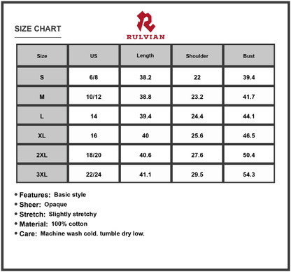 Size Chart - Women's Double Take Full Size Texture Button Up Dress with Ruffle Hem and Cotton % Everyday Wear Casual Chic Versatile