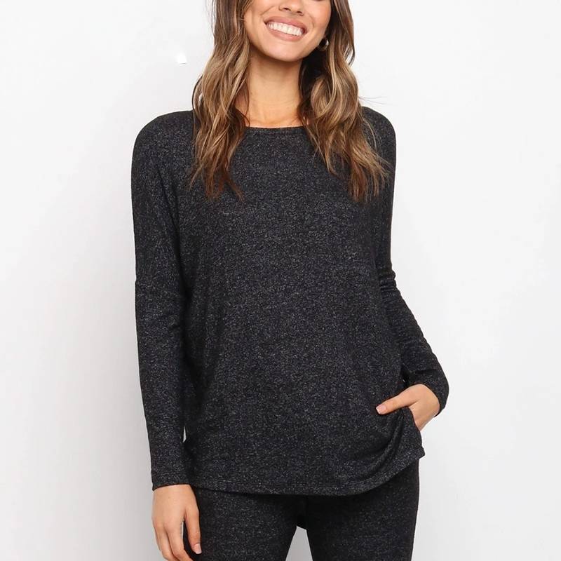 Men's Solid Round Neck Sweater Cotton Blend 50% Cotton 50% Polyester Black Pink Comfortable Wear Everyday