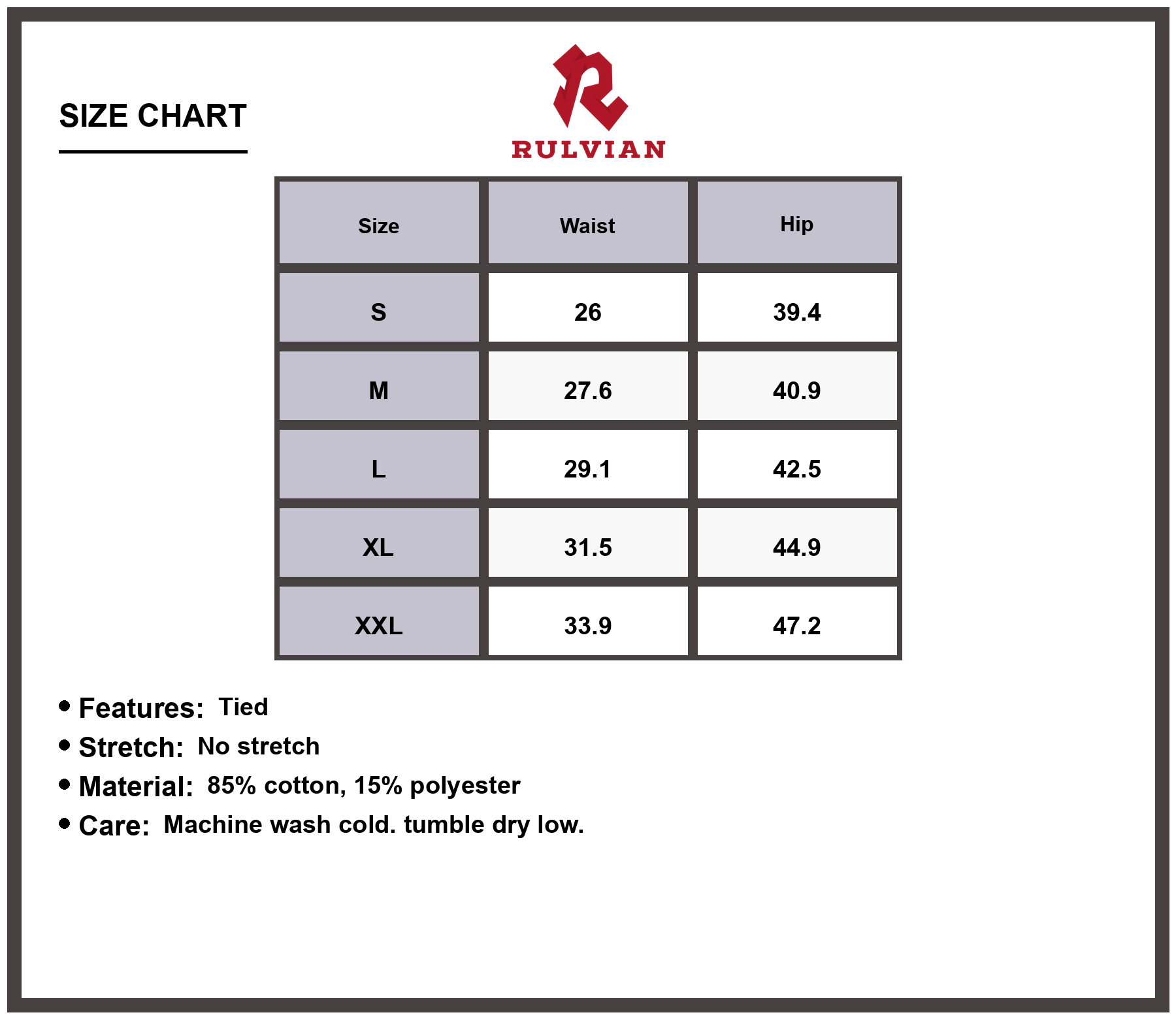 Size Chart - Women's High Waist Wide Leg Denim Jeans with Side Letter Print No Stretch Premium Durable Casual Everyday Fashion Apparel