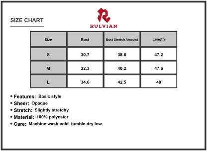 Size Chart - Women's Printed Tube Sleeveless Maxi Dress Elegant Casual Beachwear 100% Polyester Comfortable Stretchy Silhouette