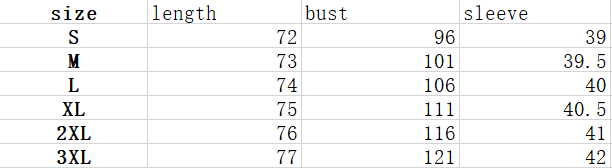 Size Chart - Irregular Pullover Round Neck Slim Cotton And Linen T-shirt