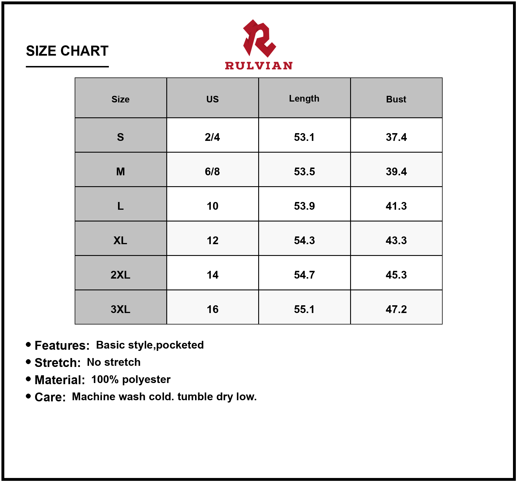 Size Chart - Women's Ruched Cami Maxi Dress with Pockets Full Length Plus Size Polyester % fabric for Everyday Comfort and Style