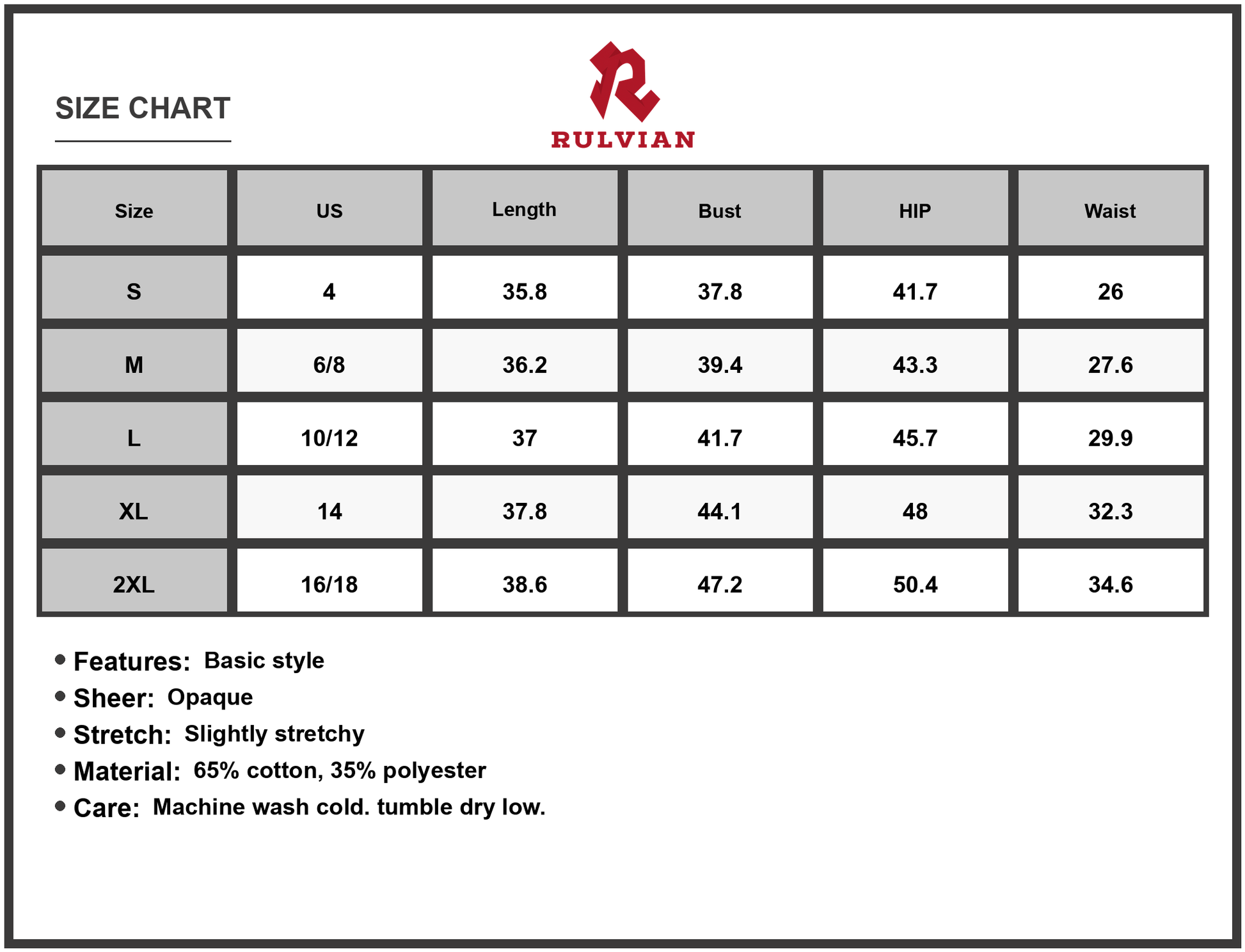 Size Chart - Men's Tassel V Neck Short Sleeve Dress 65% Cotton 35% Polyester Lightweight Comfortable for Everyday Wear Easy Care