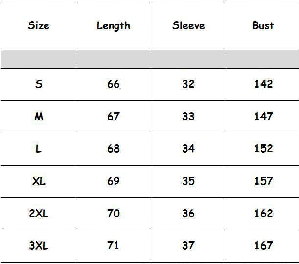 Size Chart - V-neck Cardigan Five-point Mid-sleeve Chiffon Shirt Print Top