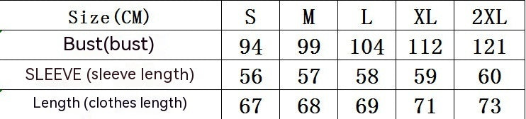 Size Chart - Solid Color Round Neck Drawstring Cuff Smocking Top