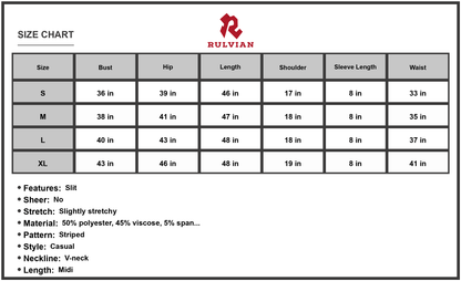 Size Chart - Gender: Women's