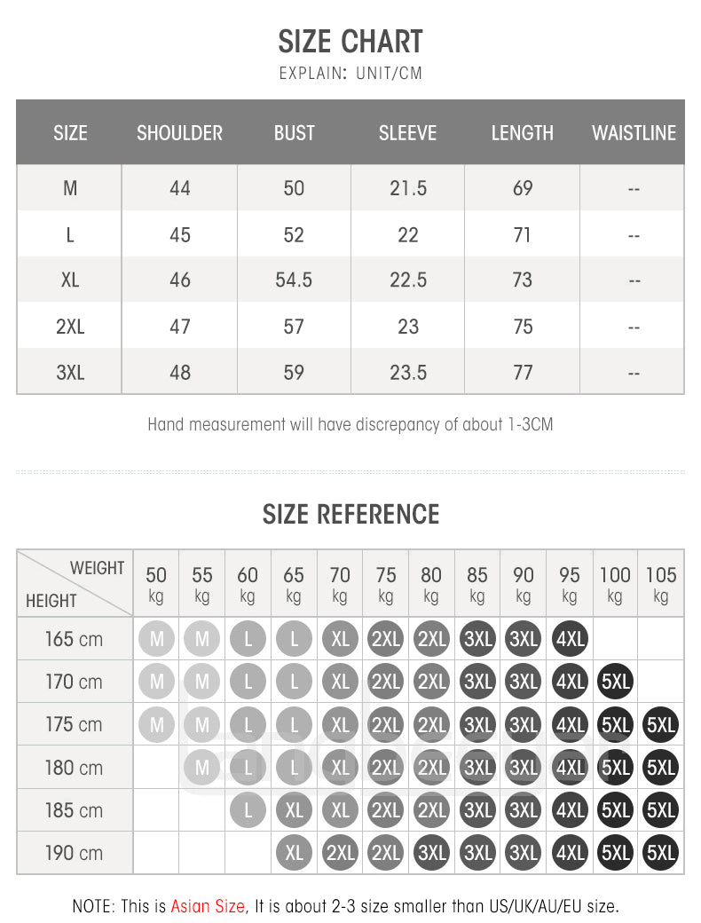 Size Chart - Stripe Print slim youth polo men's top