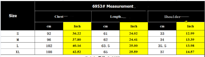 Size Chart - Black Printed Sleeveless Ruffled Round Neck Chiffon Shirt