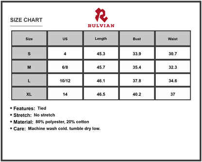 Size Chart - Gender: Women's