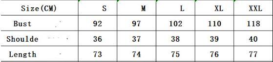 Size Chart - Summer Women's Twisted Top V-neck Casual Short-sleeved T-shirt