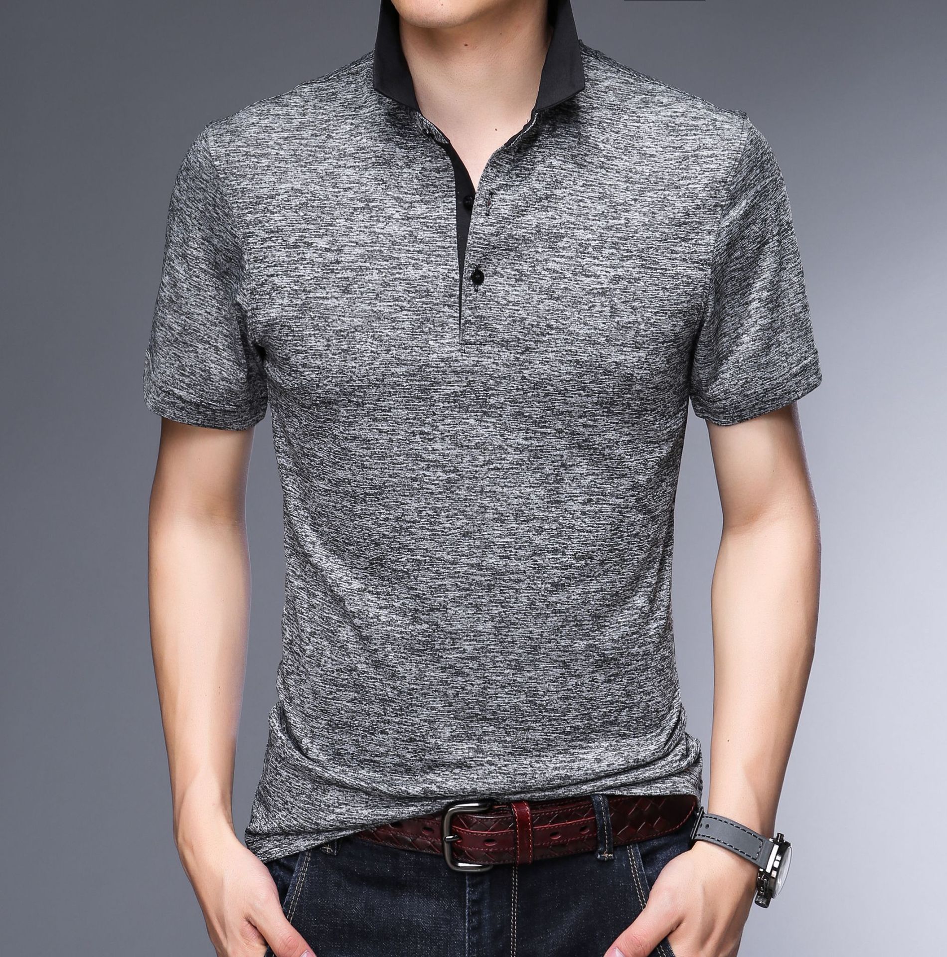 Size Chart - Loose lapels and short sleeves for men