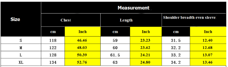 Size Chart - Short-sleeved Casual T-shirt Solid Color Loose