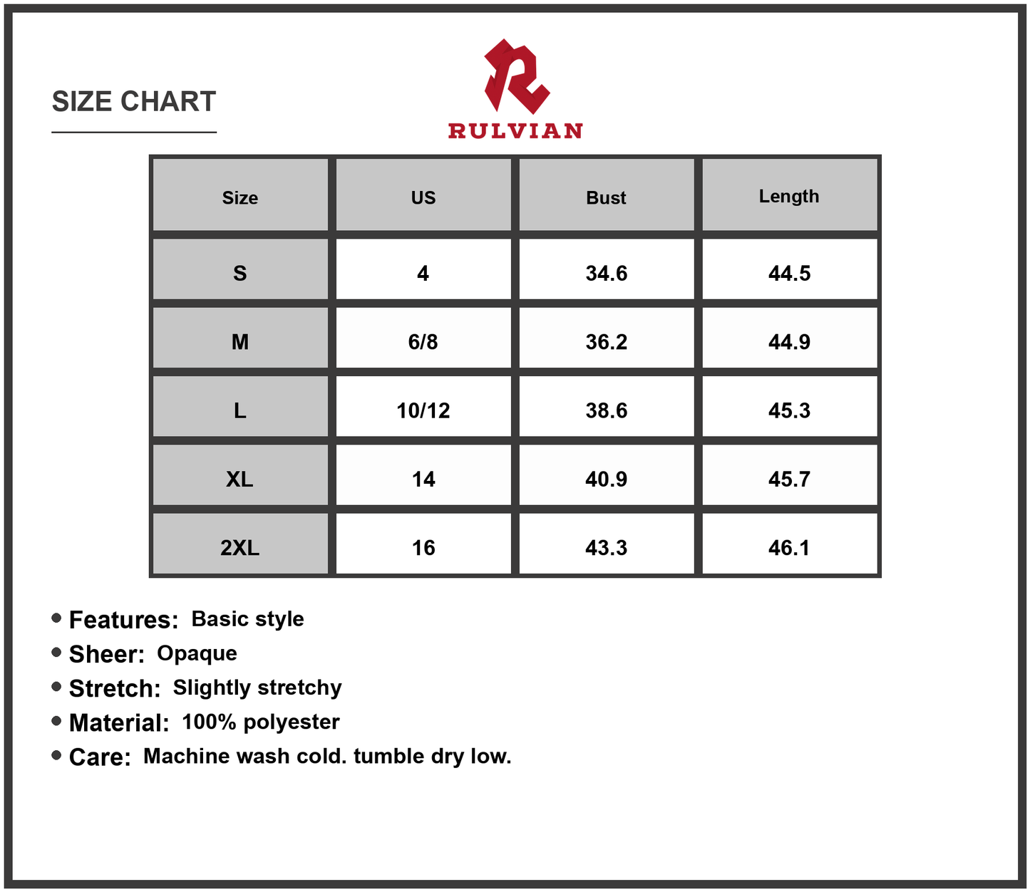 Size Chart - Women's Contrast Striped V Neck Short Sleeve Midi Dress featuring 100% Polyester Fabric for Everyday Elegance today