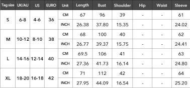 Size Chart - Spring And Summer Commuting Elegant Solid Color Long-sleeved Shirt