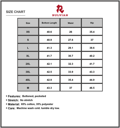 Size Chart - Womens Flare Jeans Buttoned Pockets Non Stretch Denim Plus Size Casual Wear Durable Versatile Everyday Comfort Fit