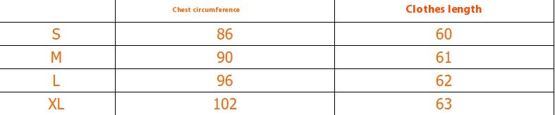 Size Chart - Women's Tops V-neck Long Sleeve Fashion