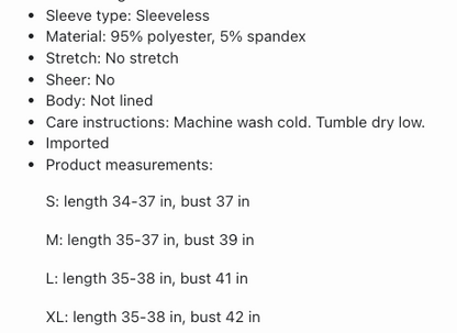 Women's Buttoned Johnny Collar Sleeveless Mini Dress 95% Polyester 5% Spandex Casual Everyday Wear Easy Care Wash Cold