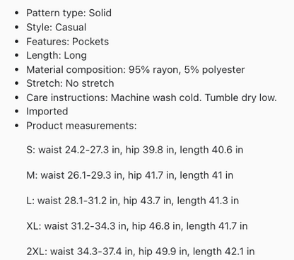 Womens Solid Color Long Jeans with Pockets Casual Everyday Wear Straight Leg Bottoms Durable and Versatile Fit