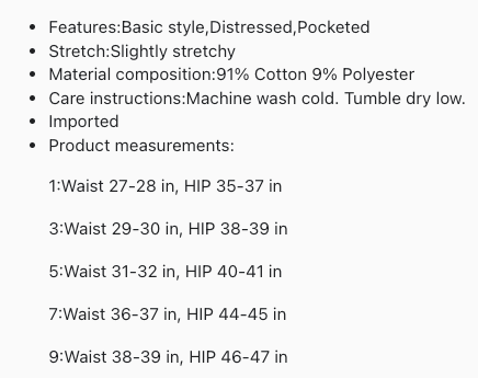 Womens Distressed 5 Pocket Stretch Denim Skinny Jeans with Unfinished Raw Hem for Casual Everyday Wear All Day Comfort