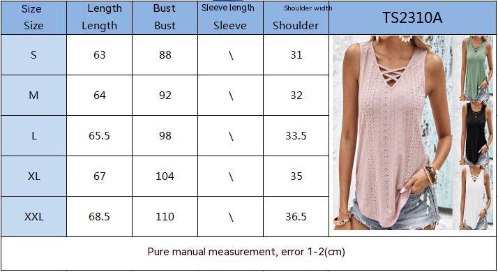 Men's Hollow Breathable Loose V Neck Knitted Jacquard Top Cross Ties Lightweight Polyester 100% Streetwear