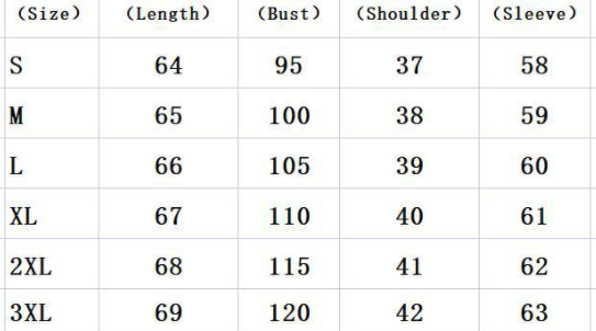 Size Chart - Love V-neck Long-sleeved Bottoming Long-sleeved T-shirt For Women