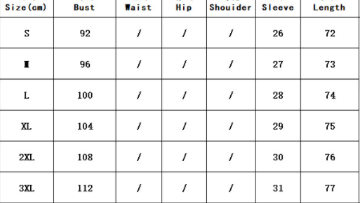 Size Chart - Loose Striped Print V-neck Pocket Short Sleeves
