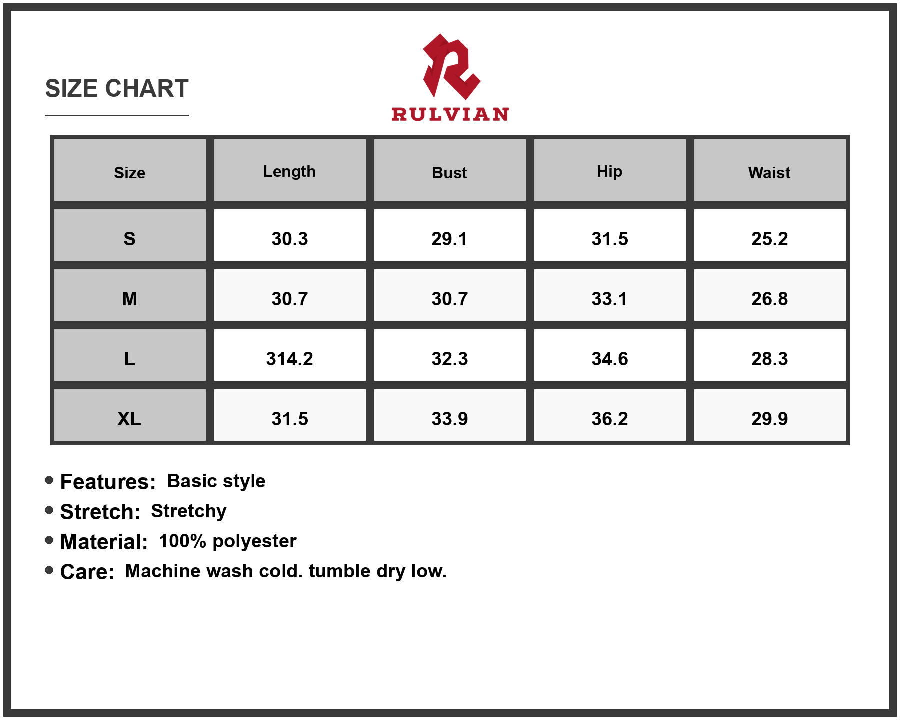 Size Chart - Women's Backless Scoop Neck Bodycon Cami Dress in % polyester fabric ideal for chic party wear Everyday Look Style