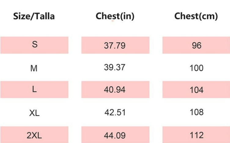 Size Chart - Summer Popular Polo Shirt Men's Business