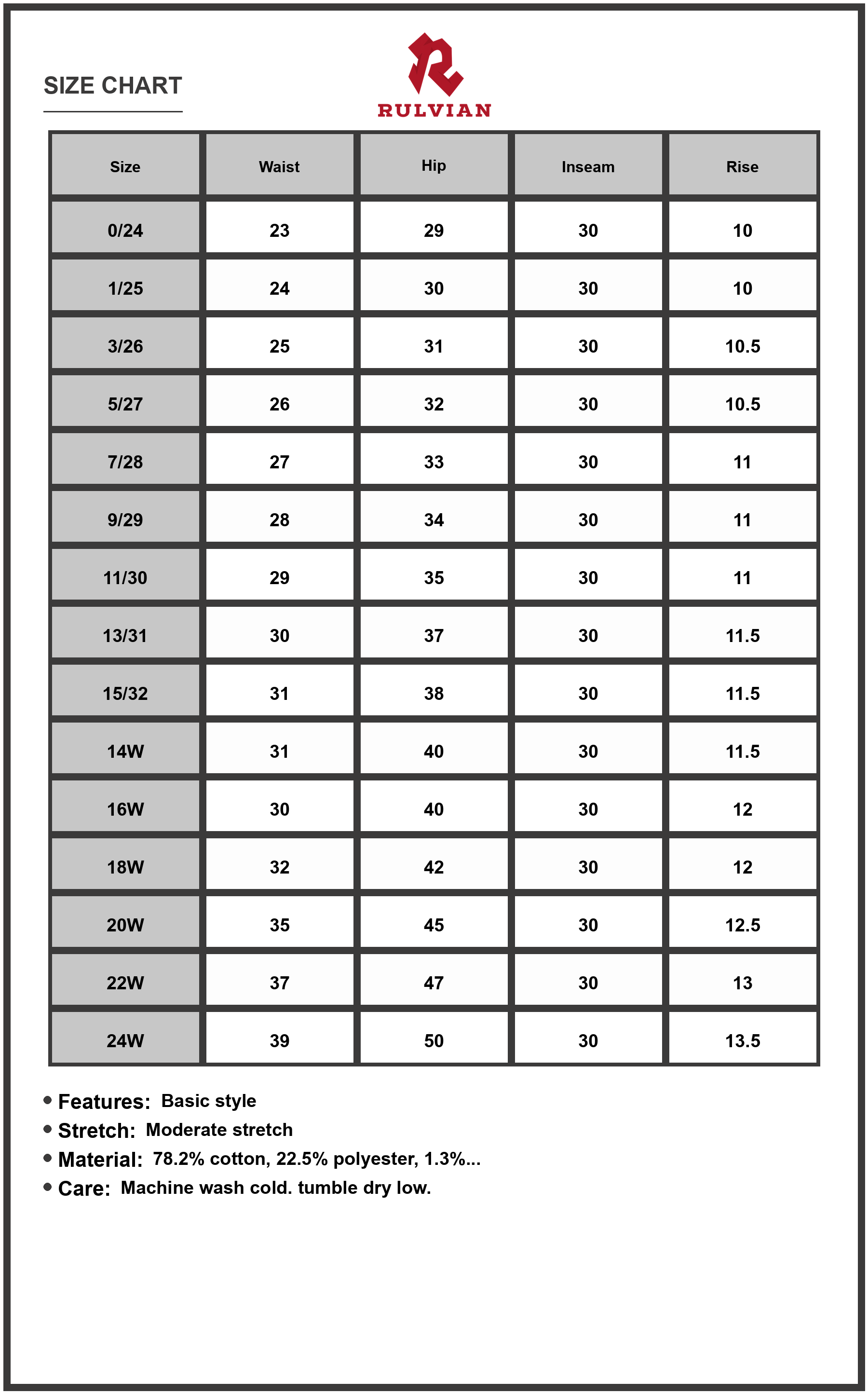 Size Chart - Womens Plaid Print Cuffed Straight Leg Jeans Mid Waist with Pockets Versatile Casual Trendy Pants Moderate Stretch