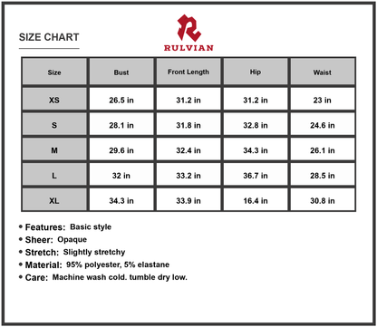 Size Chart - Women's Sequin Double Strap Bodycon Dress with Stretch 95% Polyester and 5% Elastane for Glam Party Evening Wear