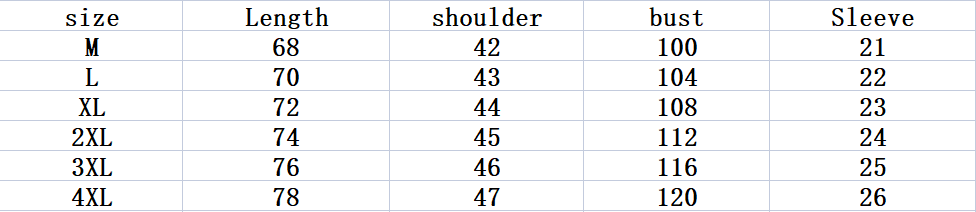 Size Chart - Men's Short Sleeved T Shirt New Style Top Lapel Loose Shirt Collar Polo Shirt