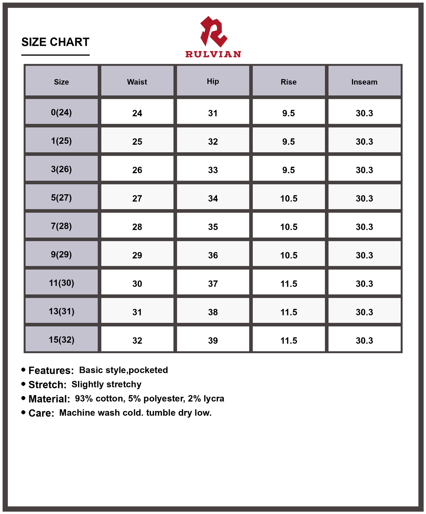 Size Chart - Women's Mid Rise Straight Leg Ankle Jeans Cuffed Cropped Denim with Pockets Medium Wash Blue Versatile Premium Quality for Everyday Wear